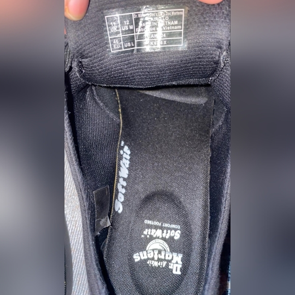 NWT DR MARTENS CAIROLO BLACK SIZE 12 M , 11 L - Picture 12 of 12